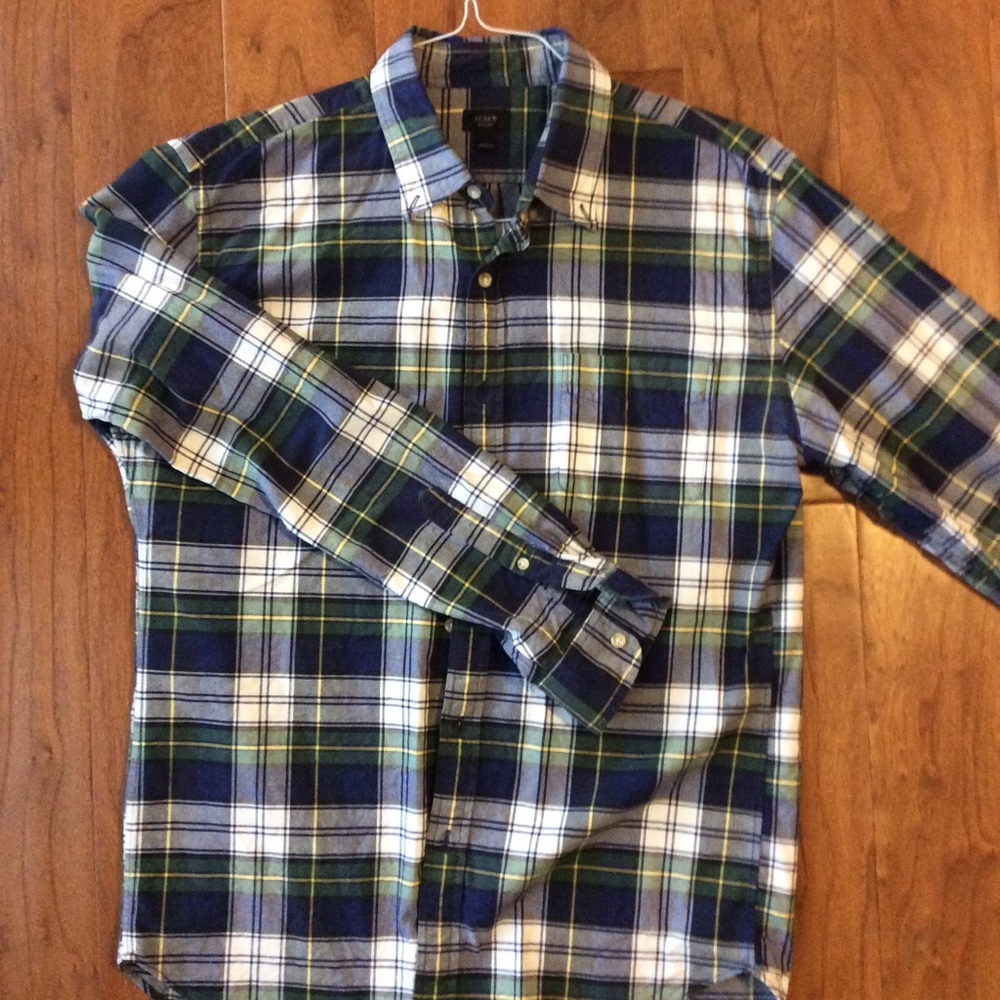 J Crew large flannel